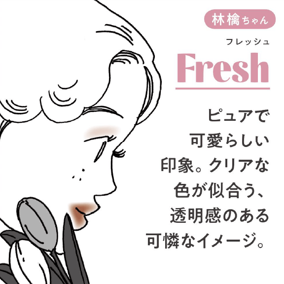 林檎さん（フレッシュ）