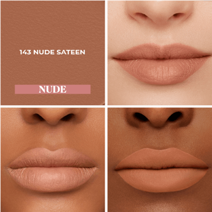 143 NUDE SATEEN